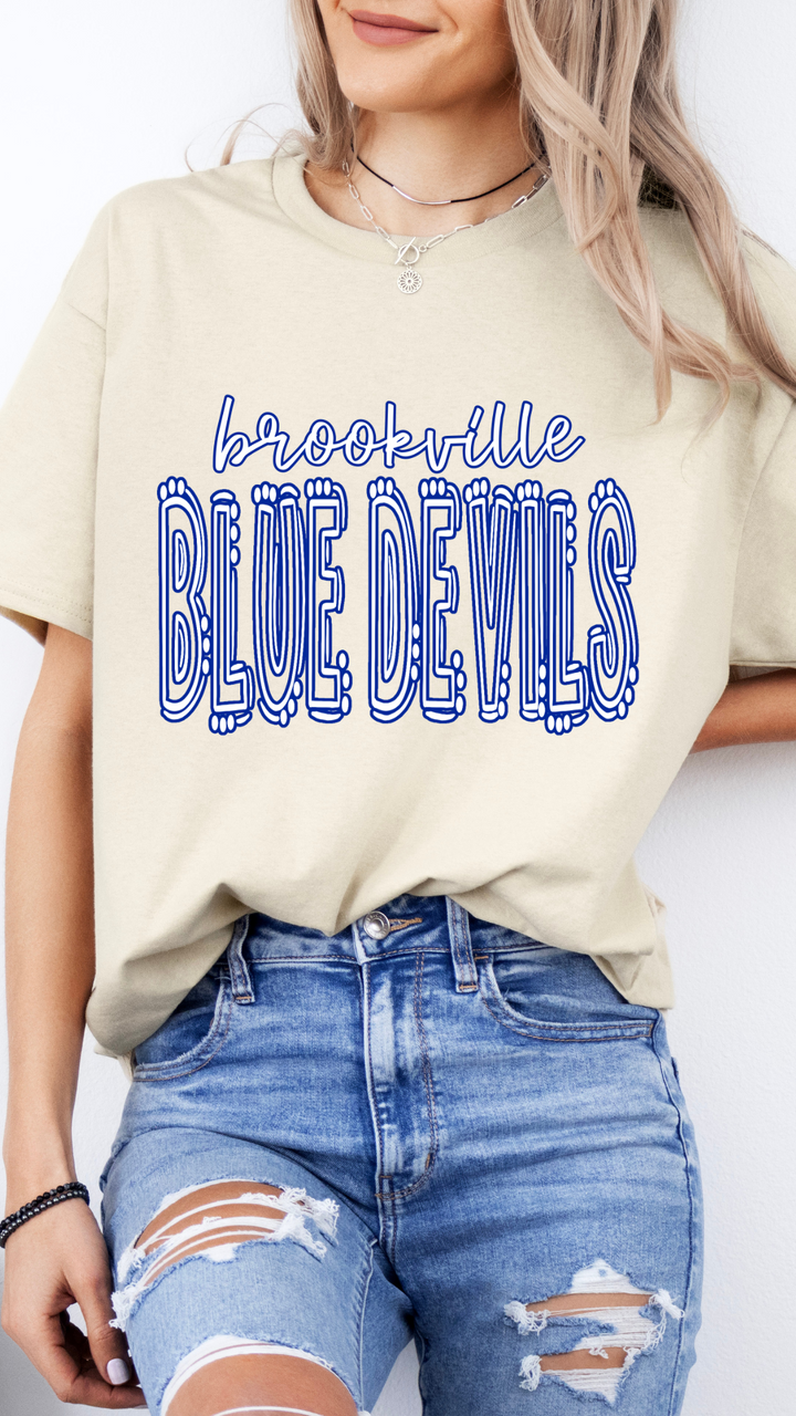 Brookville Dots Graphic Tee
