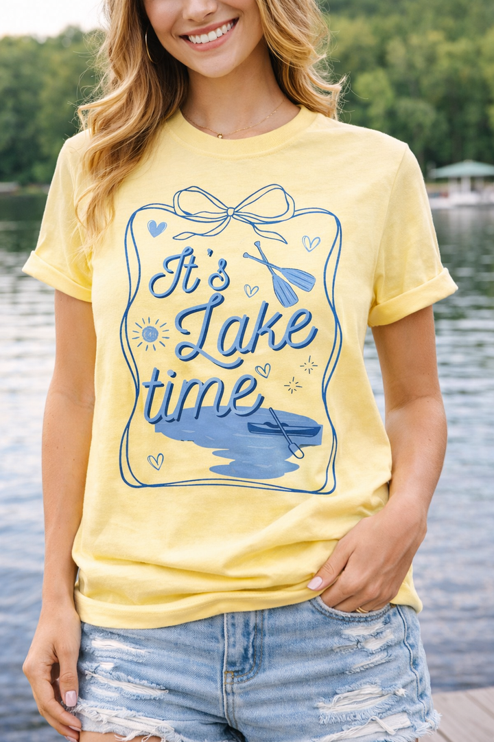 Lake Time Graphic Tee - Made to Order