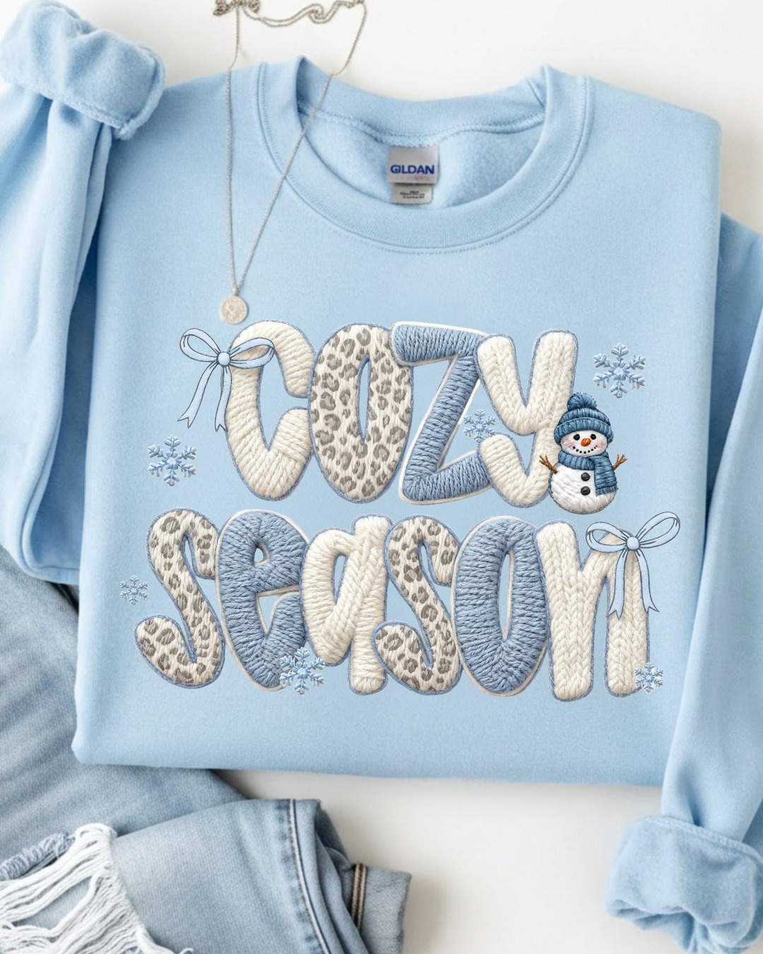 ✨ DEAL OF DAY✨ Cozy Yarn Graphic Tee or Sweatshirt