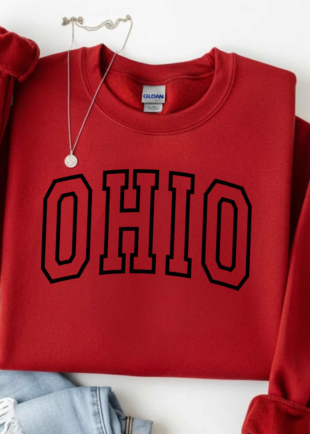 OHIO VARSITY BLACK LETTER SWEATSHIRT
