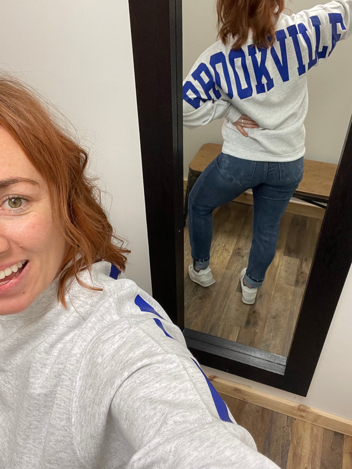SOLID CUSTOM BIG BACK SWEATSHIRT