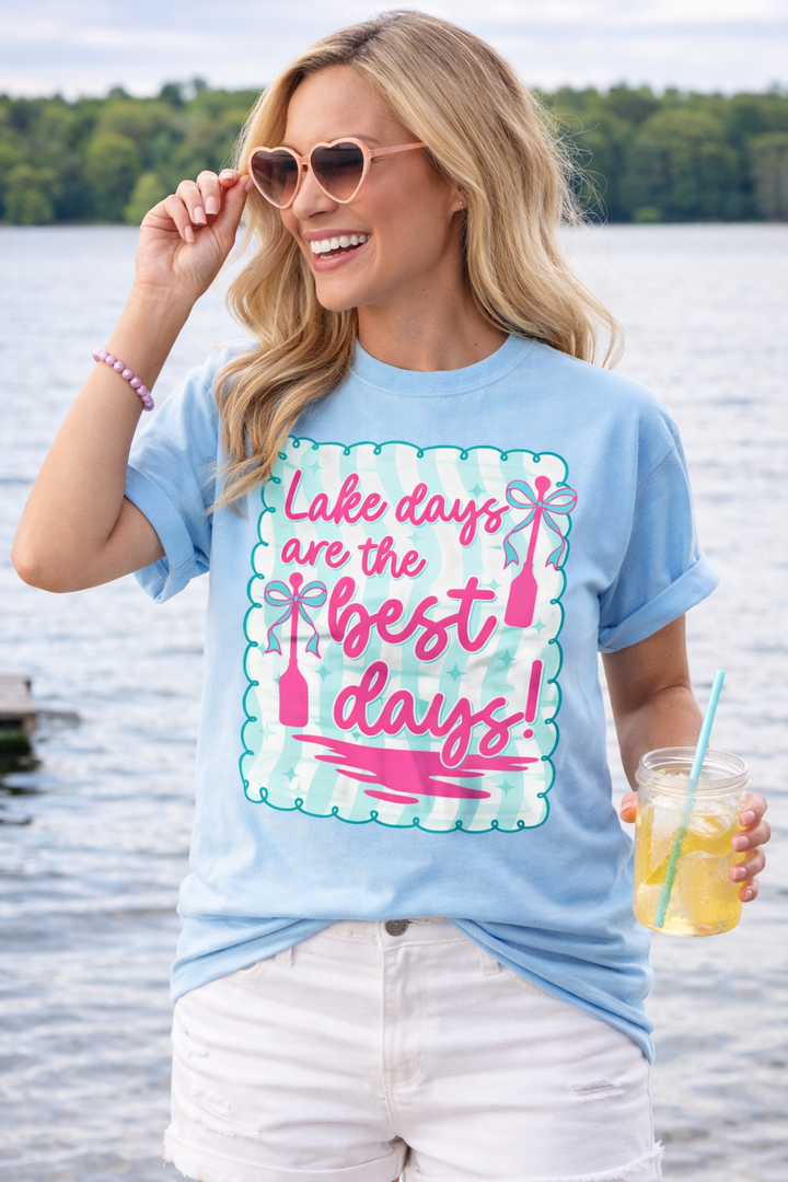 Lake Days Best Days Graphic Tee