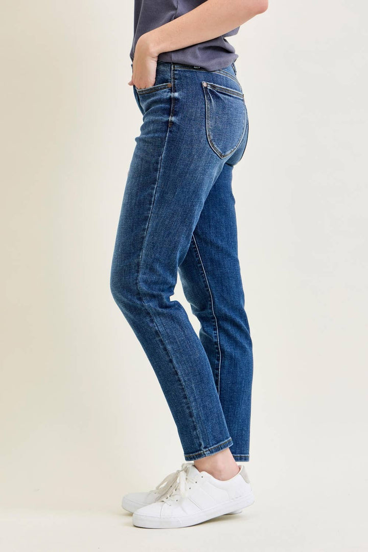 Judy Blue - JB82549 High Waist Shield Back Pocket Slim