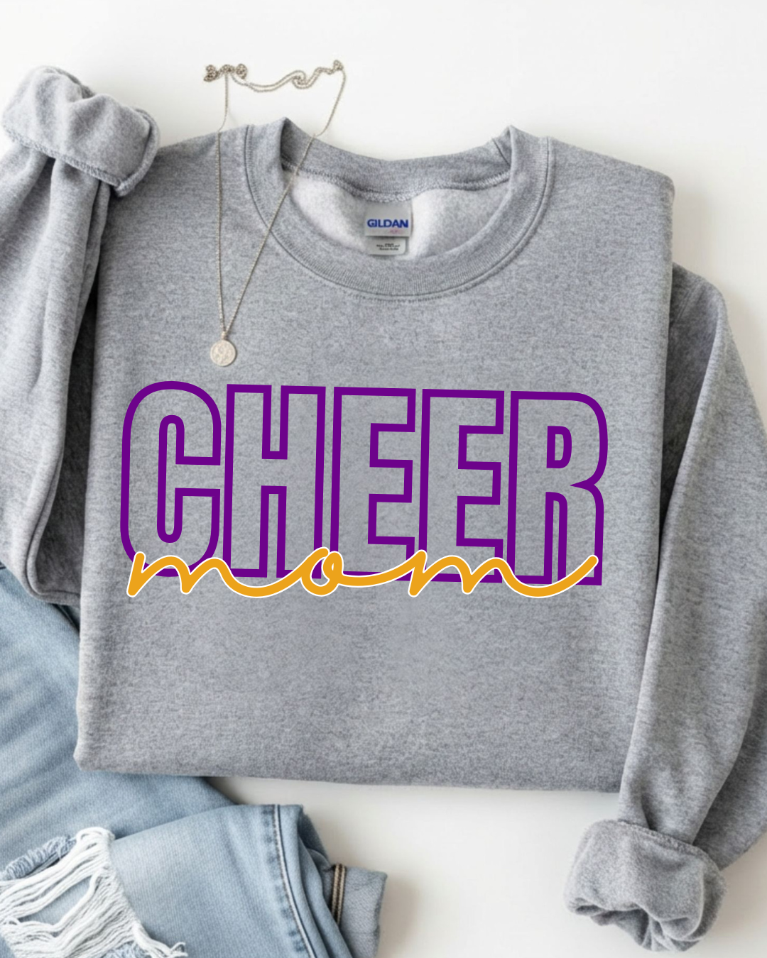CUSTOM  MOM SWEATSHIRT OR TEE