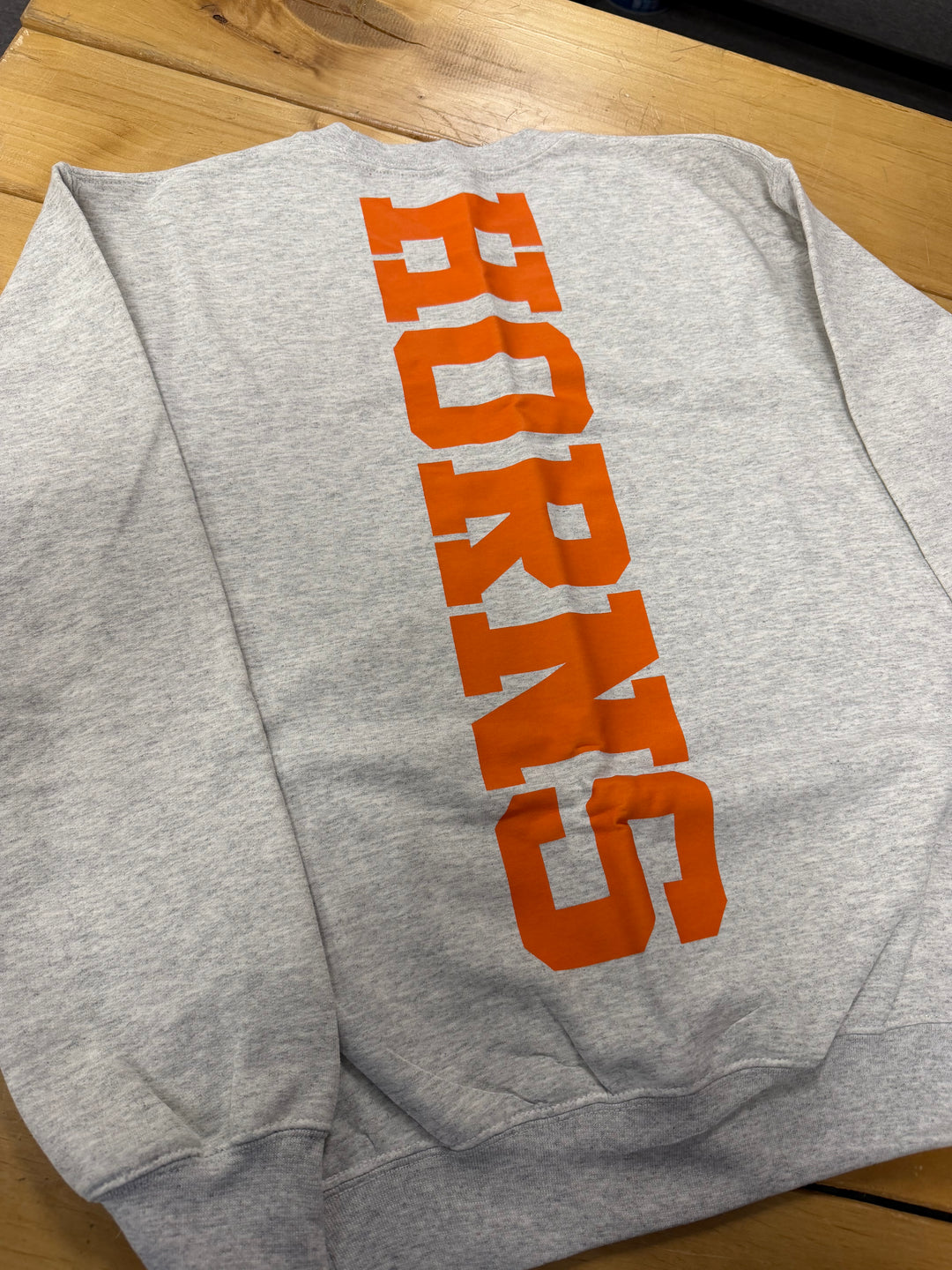 CUSTOM CENTER BIG BACK SWEATSHIRT
