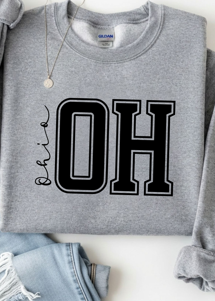 SIDE OHIO OH GRAPHIC TEE OR SWEATSHIRT
