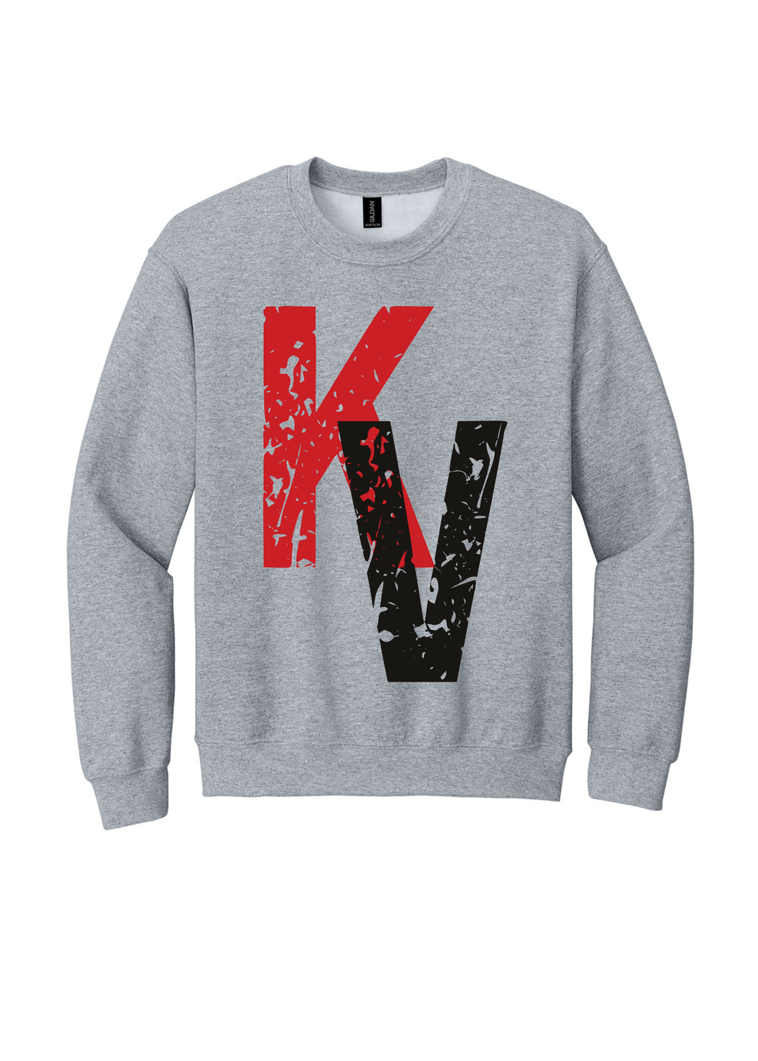 Kankakee Valley Kougars Big Front Gildan Crewneck