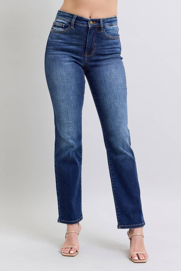 Judy Blue - JB82631 Vintage Wash Thermal Straight