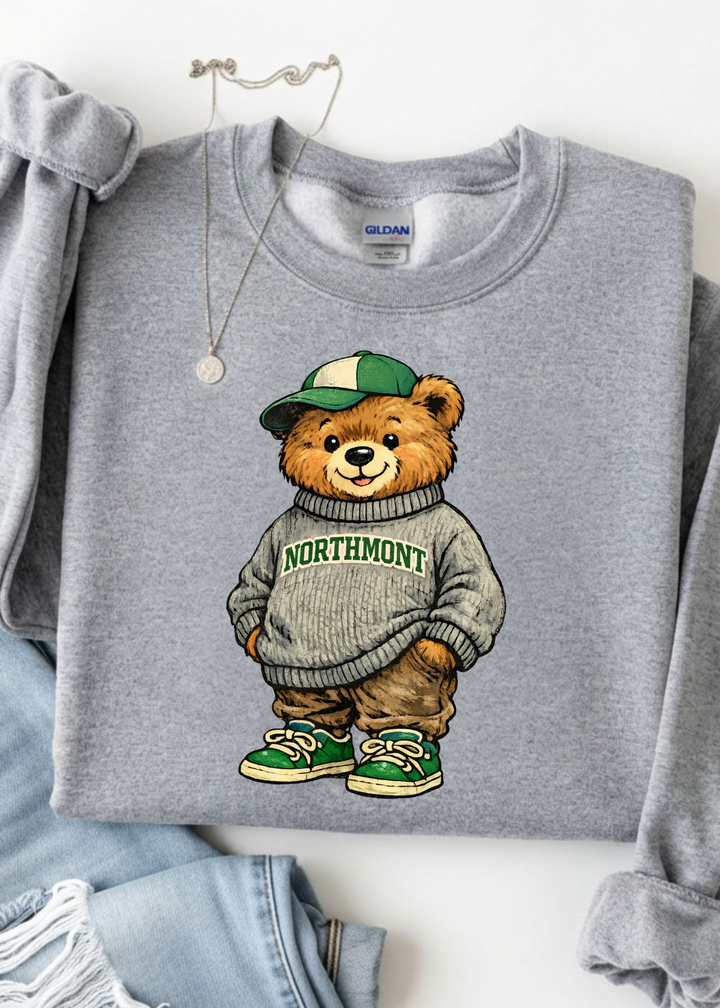Northmont Vintage Bear Graphic Tee or Sweatshirt