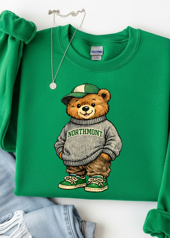 Northmont Vintage Bear Graphic Tee or Sweatshirt