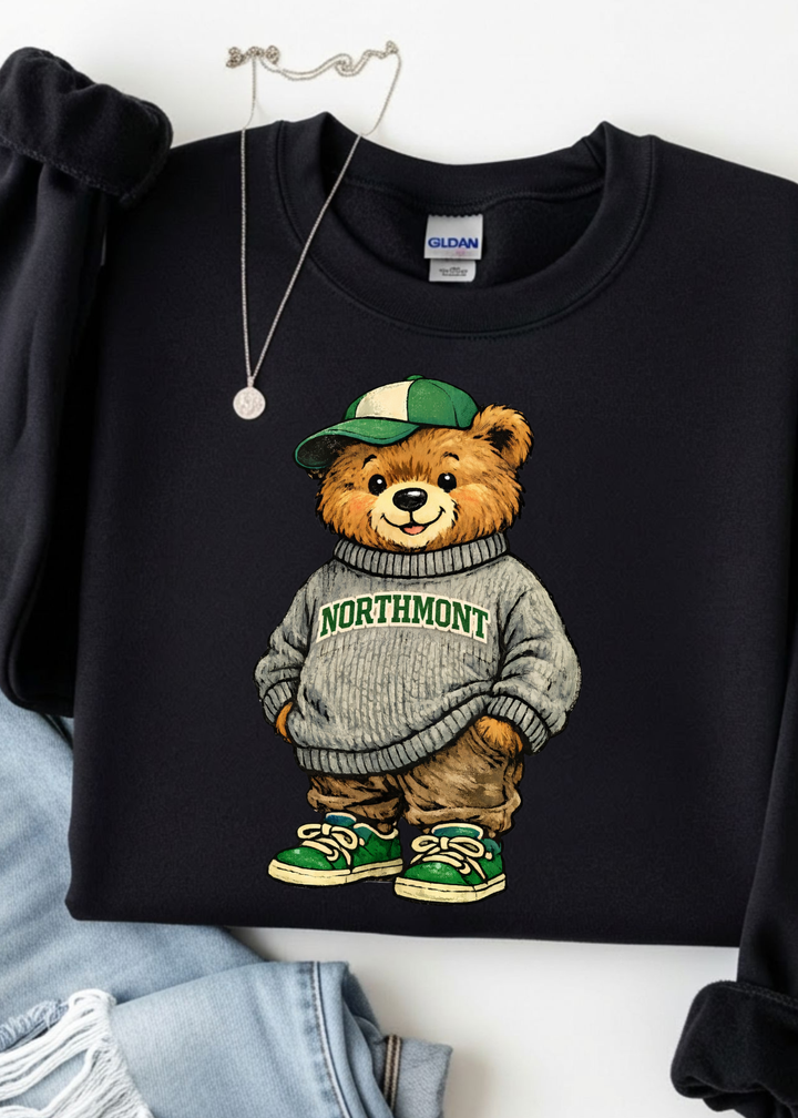 Northmont Vintage Bear Graphic Tee or Sweatshirt