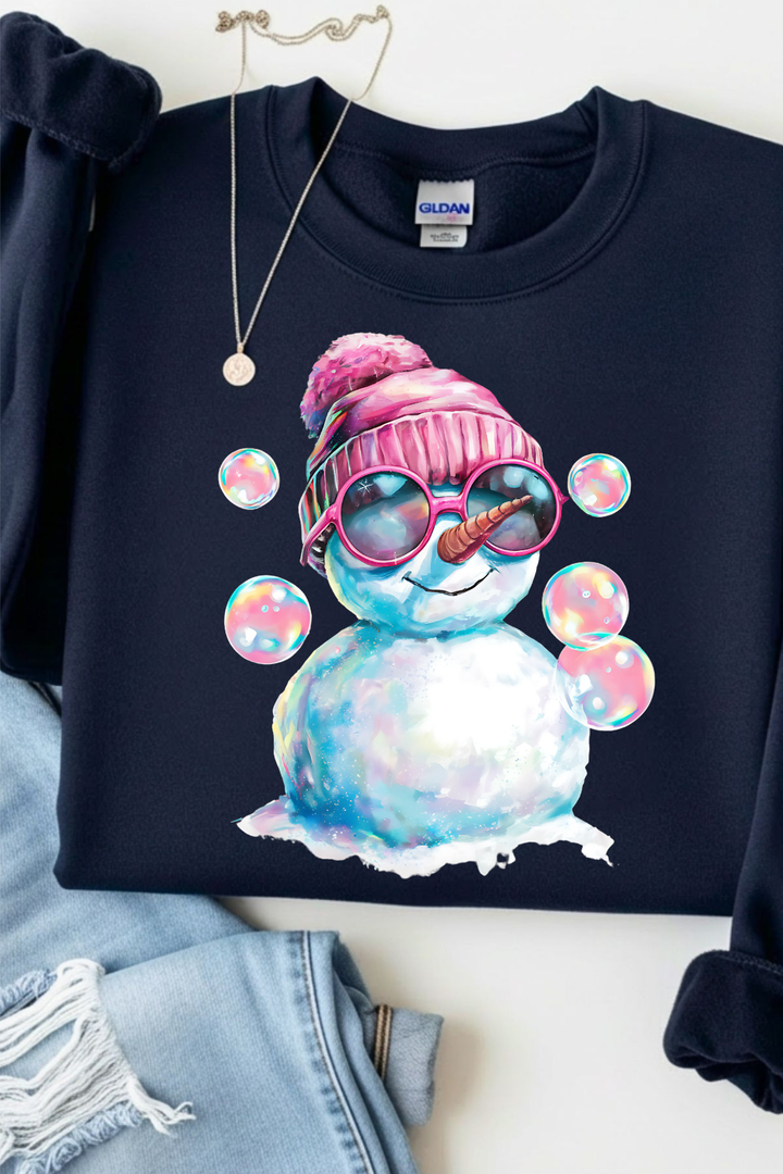 💫 BEST SELLER 💫 BUBBLE SNOW MAN SWEATSHIRT