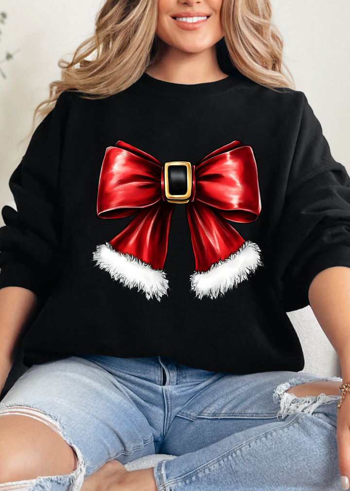 SANTA BELT TEE OR SWEATSHIRT