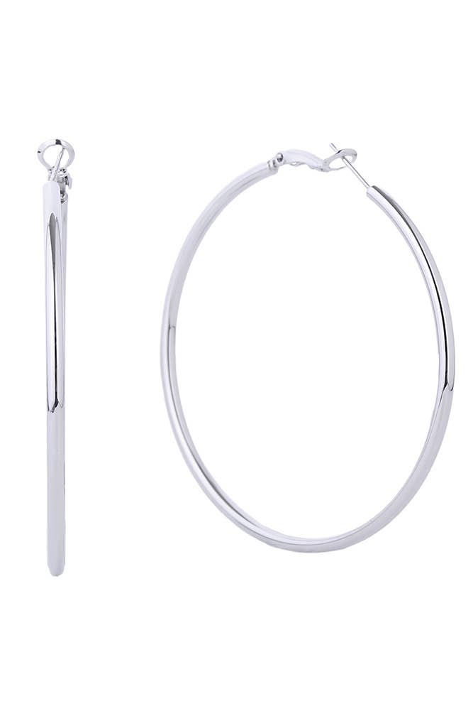 14K Gold Dipped Omega Closure Hoop: Gold / 4cm