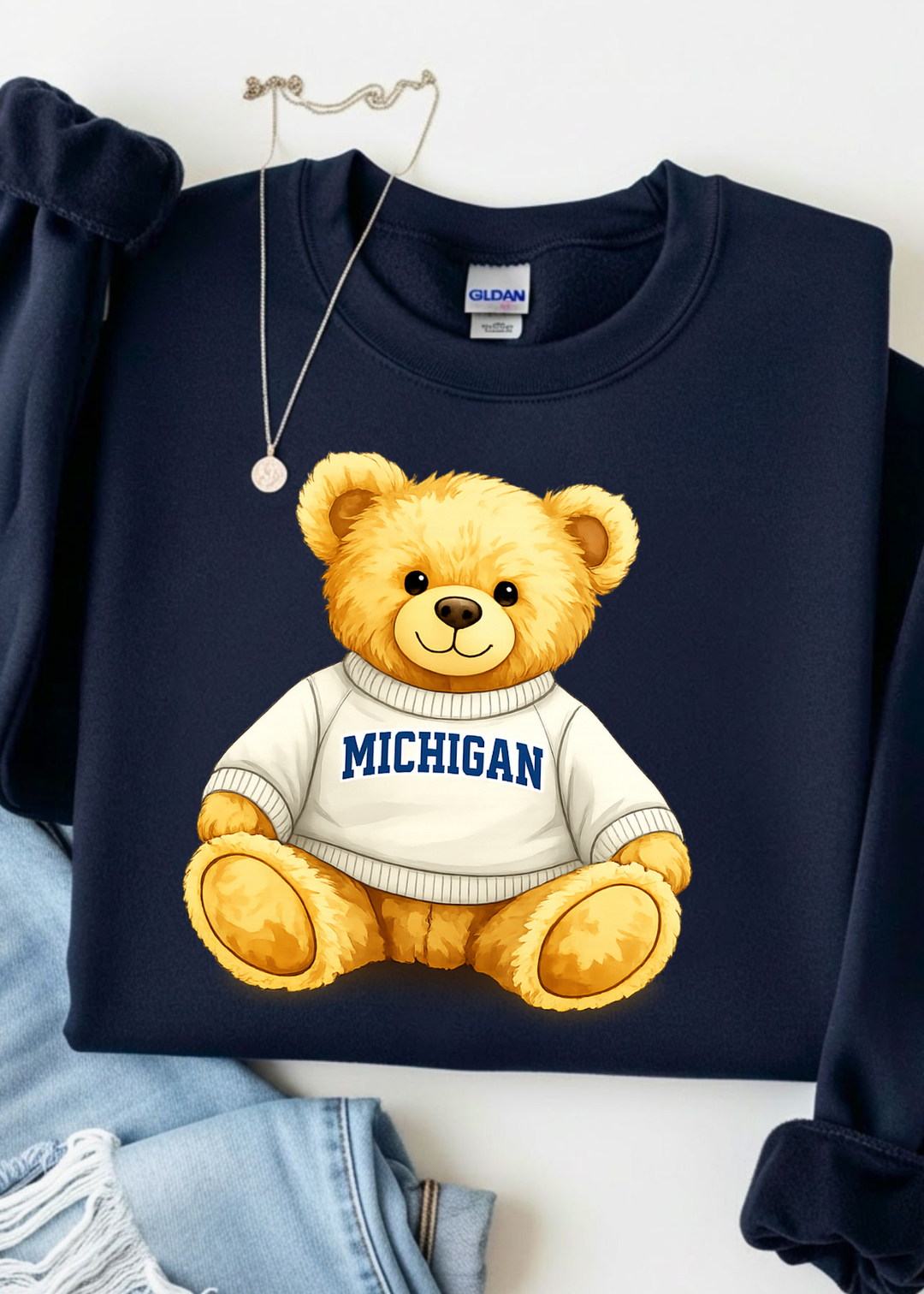 Michigan Bears Graphic Tee or Sweatshirt