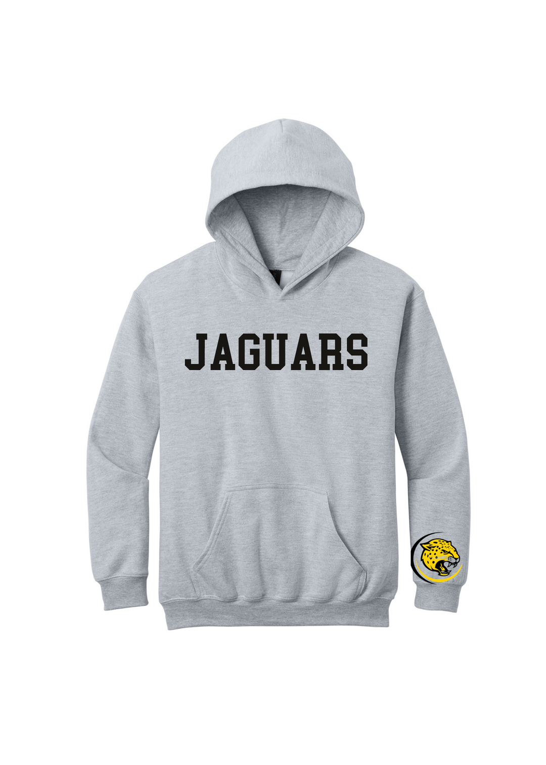 TODDLER "jaguars" with sleeve logo Fleece Hoodie