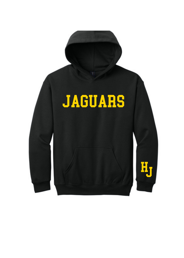 TODDLER "jaguars" with sleeve logo Fleece Hoodie
