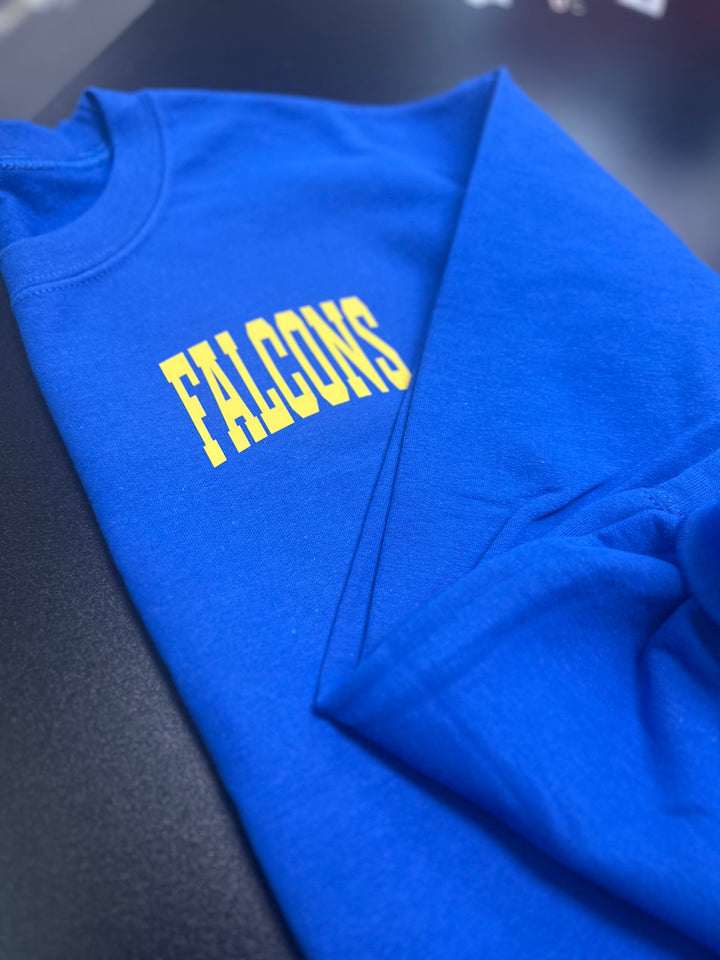 SOLID CUSTOM BIG BACK SWEATSHIRT