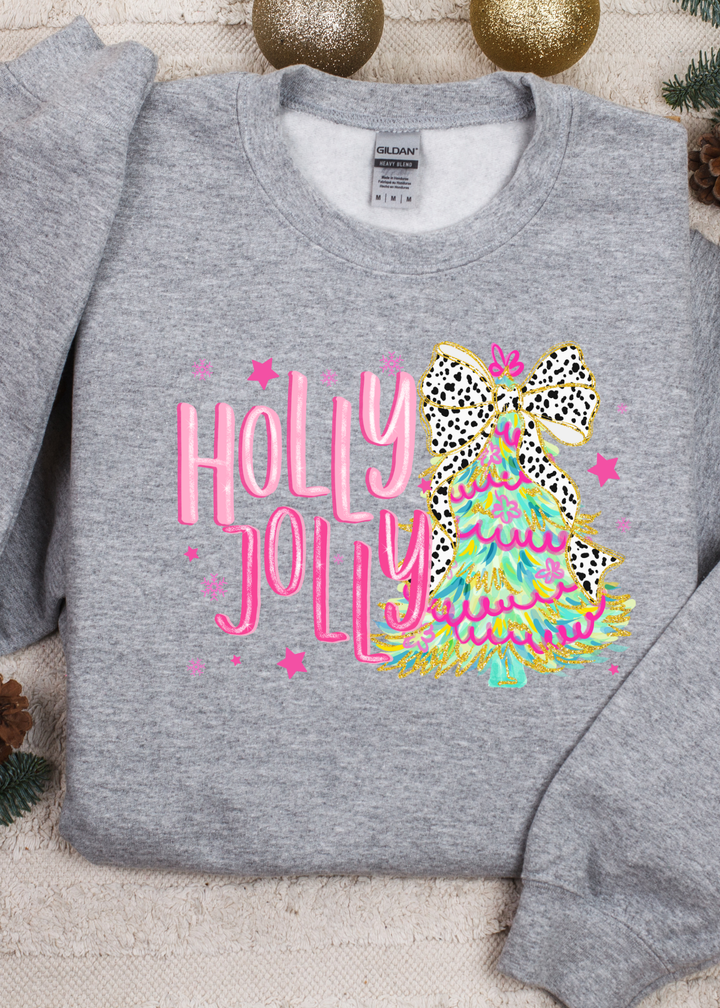 💫 BEST SELLER 💫 HOLLY JOLLY TEE OR SWEATSHIRT