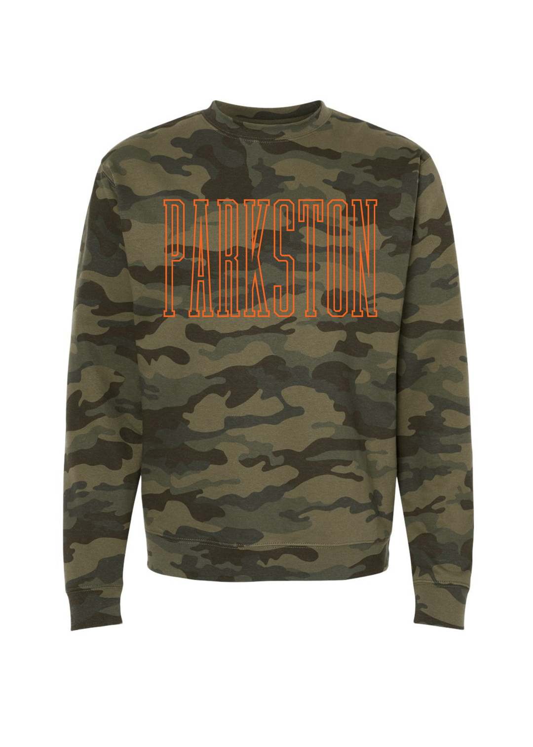 Parkstons Camo Crewneck