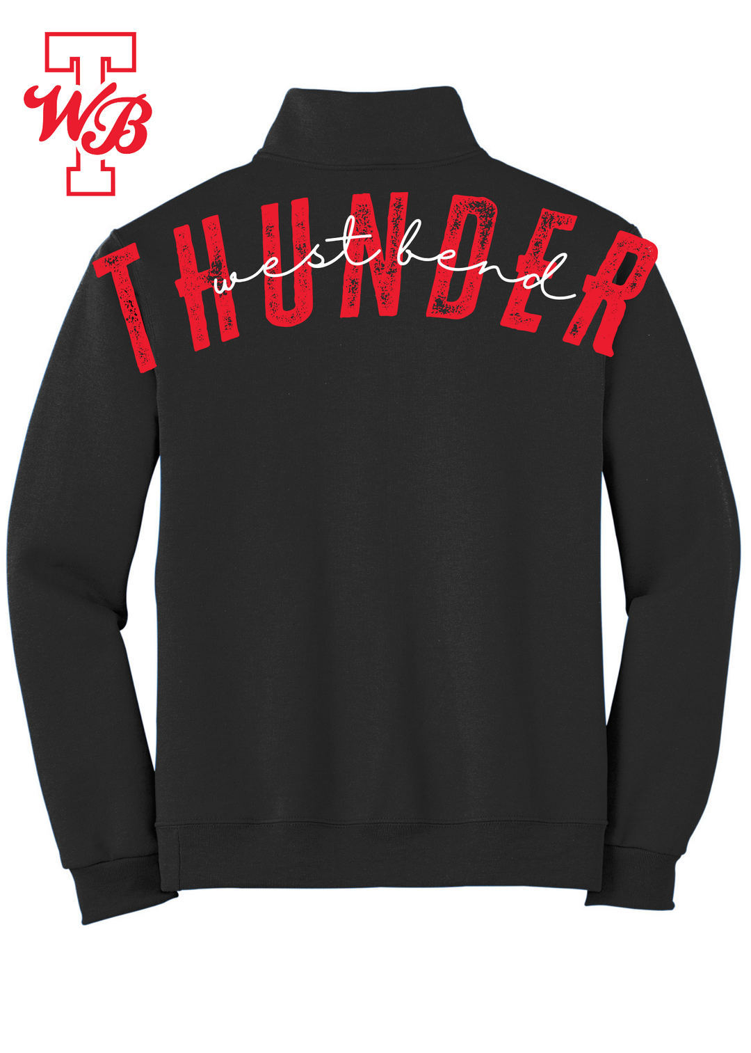 "THUNDER" big back with cursive "west bend" 6 color Variants