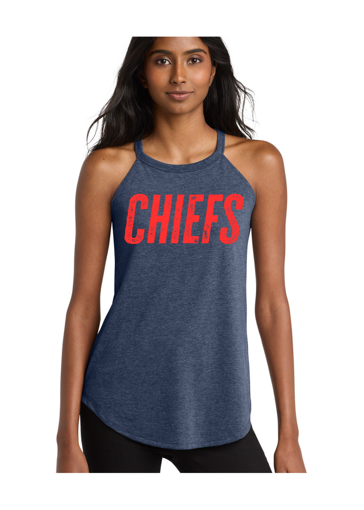 DISTRESSED CUSTOM GRAPHIC ROCKER TANK