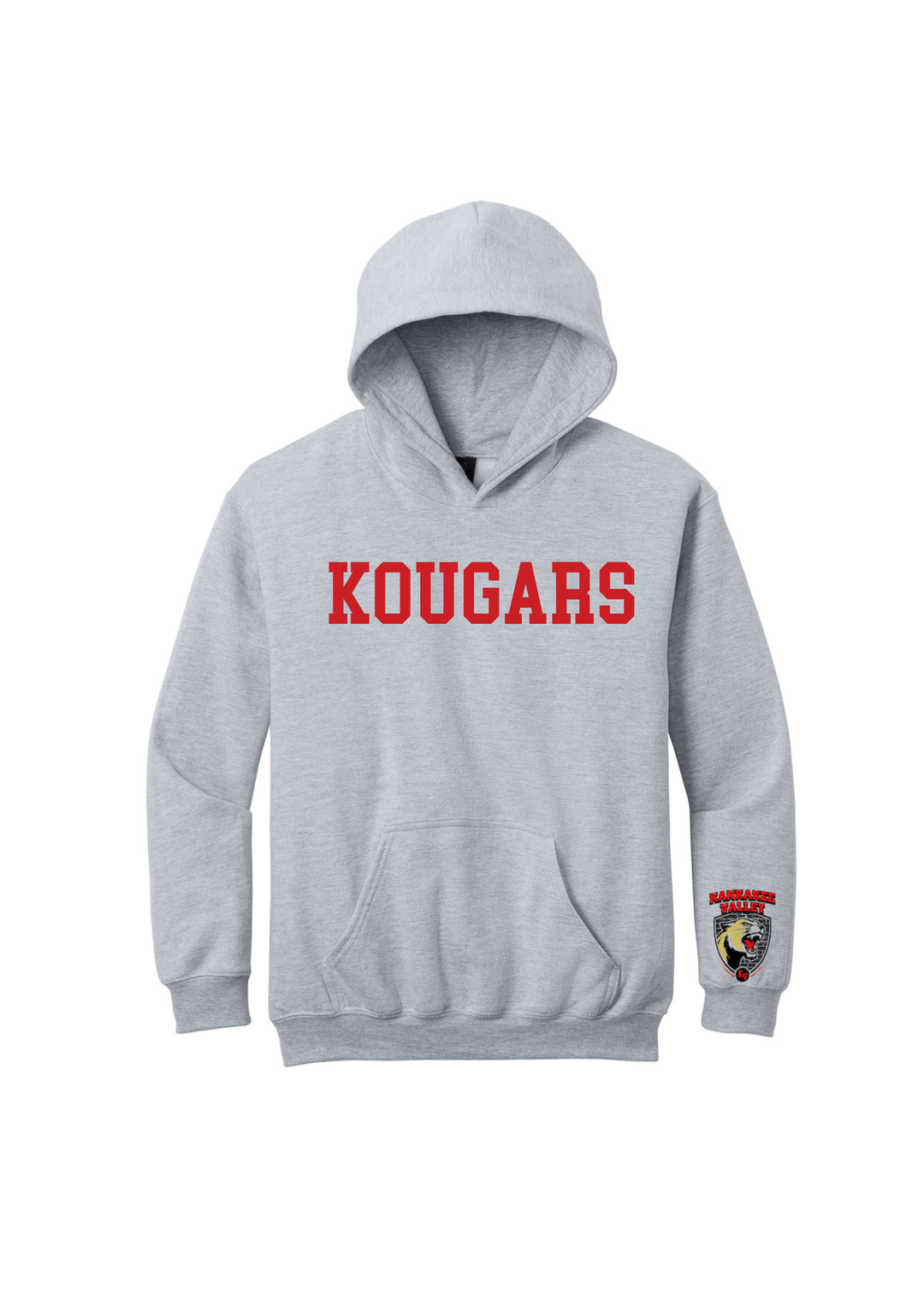 Kankakee Valley Kougars Youth Gildan Heavy Blend Hoodie