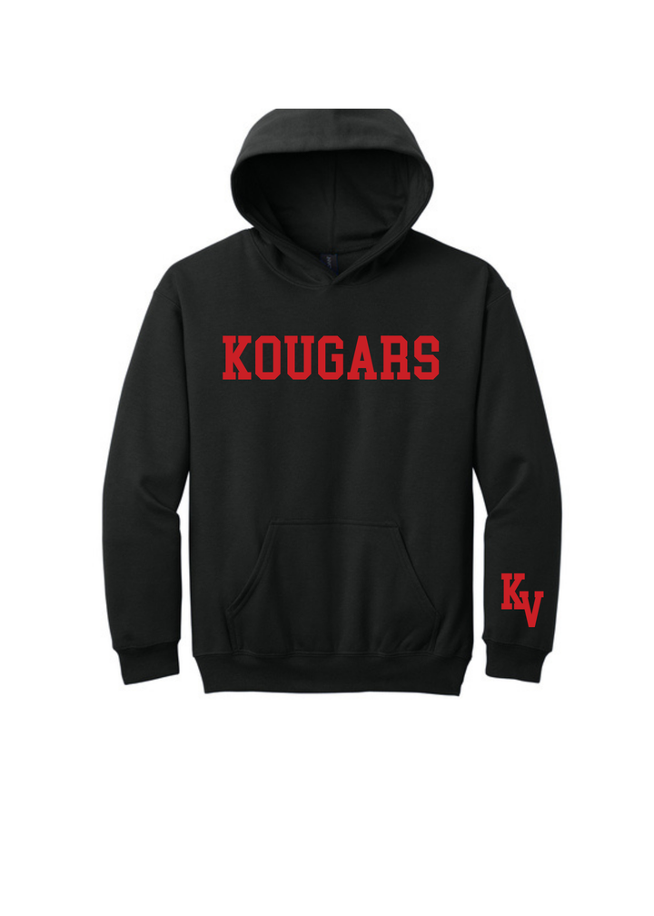 Kankakee Valley Kougars Youth Gildan Heavy Blend Hoodie