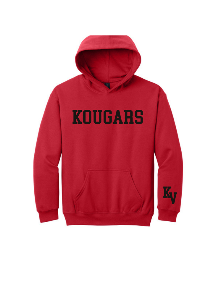 Kankakee Valley Kougars Youth Gildan Heavy Blend Hoodie