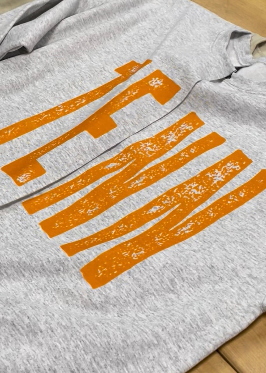 TENN Split Sweatshirt Cardi  - Made to Order