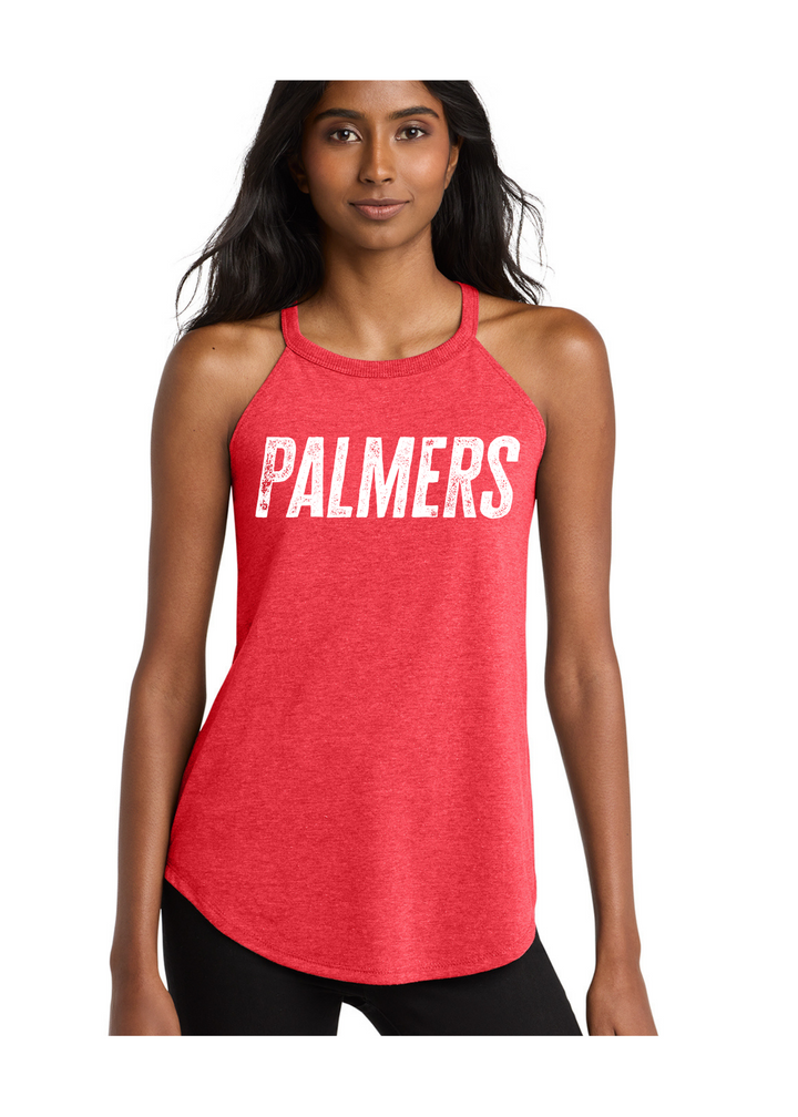 DISTRESSED CUSTOM GRAPHIC ROCKER TANK