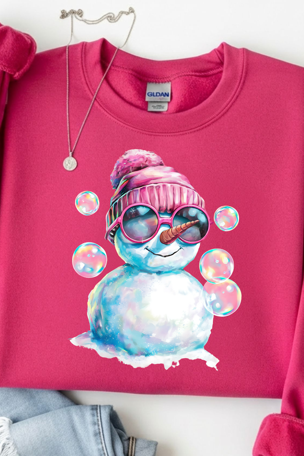 💫 BEST SELLER 💫 BUBBLE SNOW MAN SWEATSHIRT