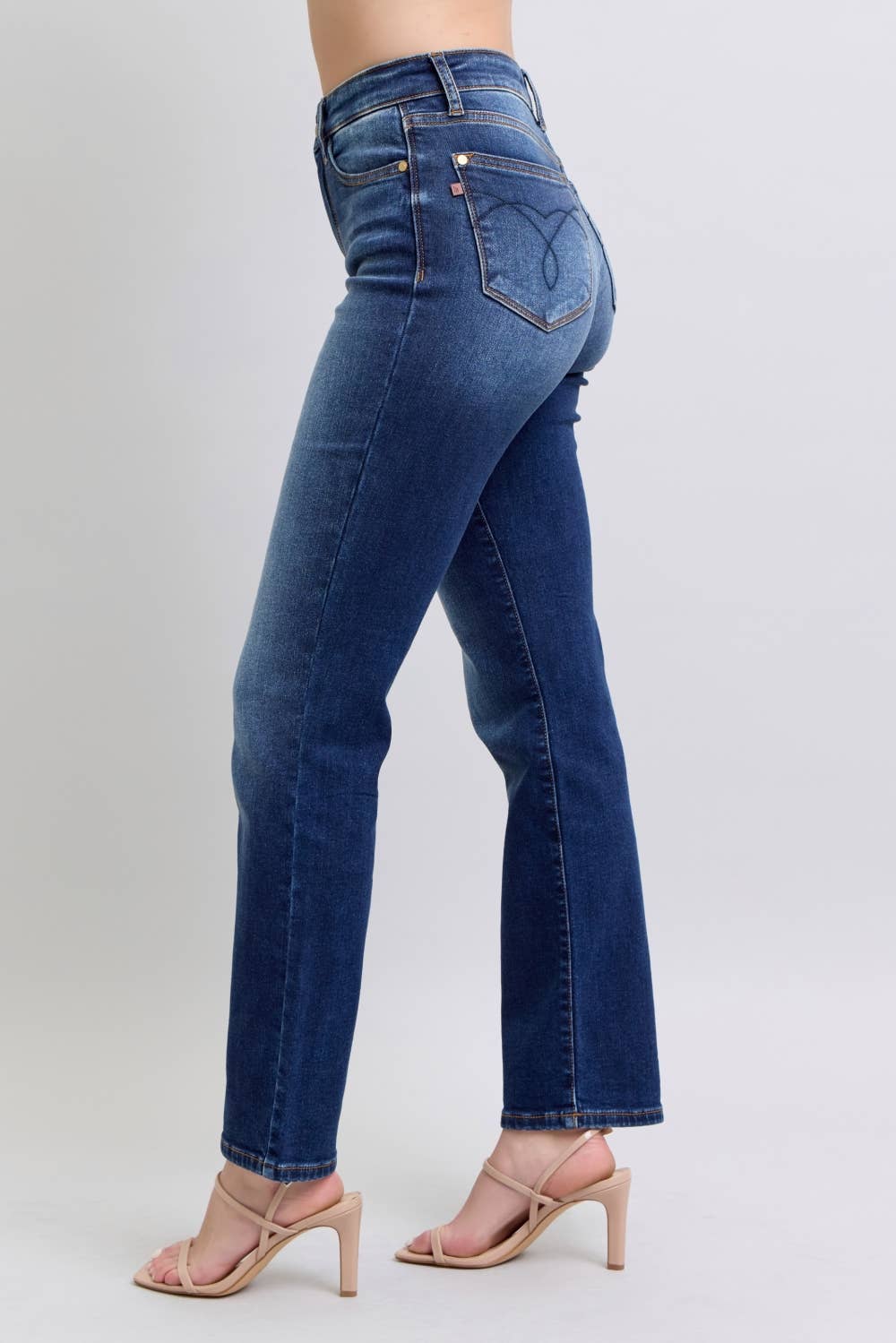 Judy Blue - JB82631 Vintage Wash Thermal Straight