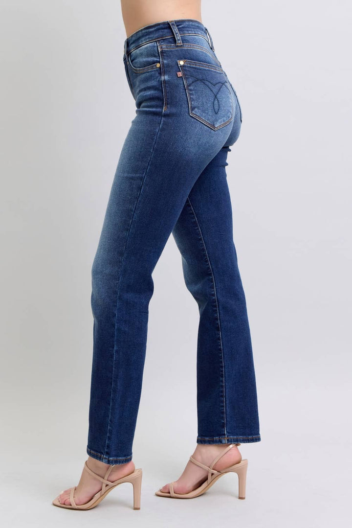 Judy Blue - JB82631 Vintage Wash Thermal Straight