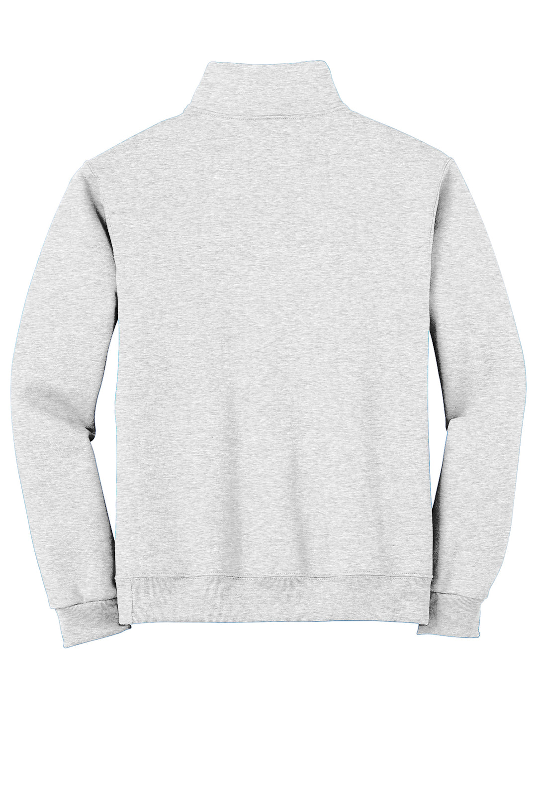 1/4 ZIP SWEATSHIRT HOLLOW SLEEVE FONT WITH MASCOT CHEST - CUSTOM