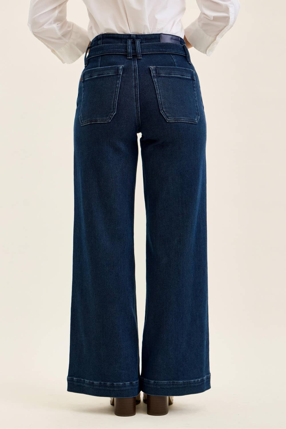 Judy Blue - HW LUX Retro Wide DK Nightfall Blue