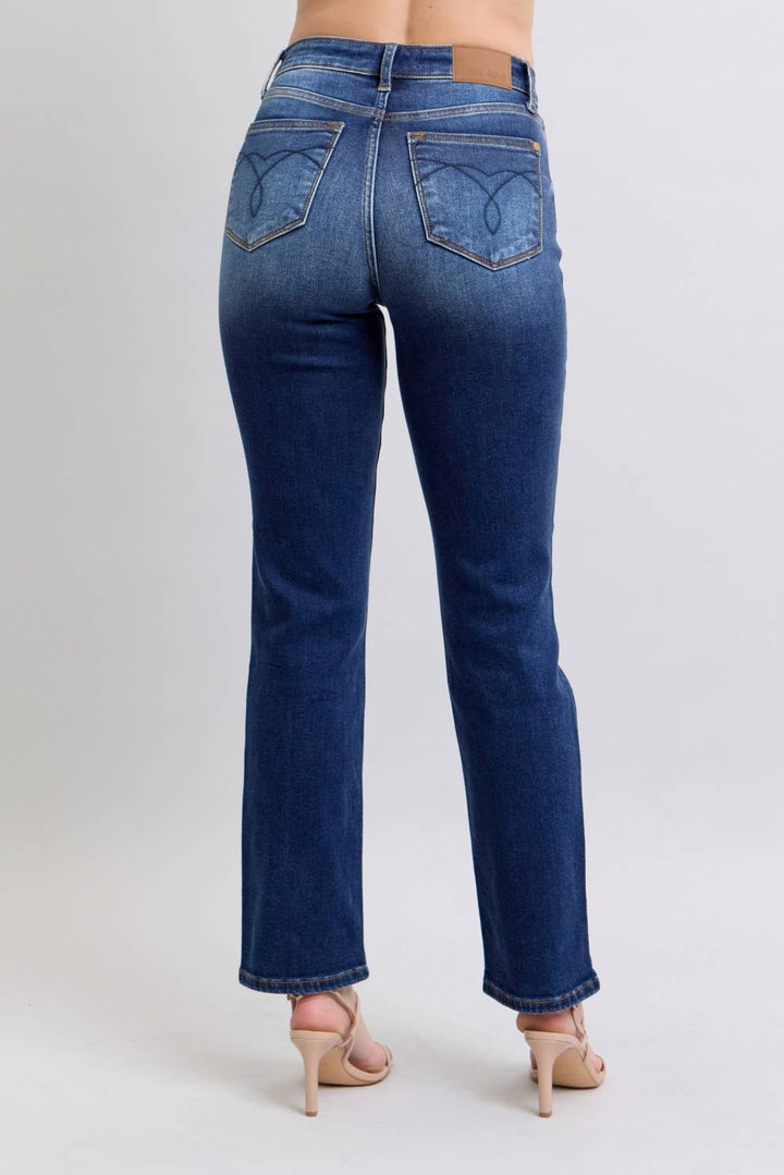 Judy Blue - JB82631 Vintage Wash Thermal Straight