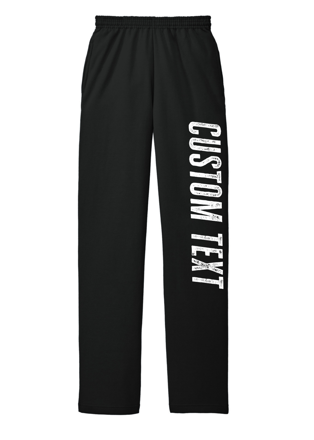WIDELEG SWEATPANTS WITH CUSTOM TEXT