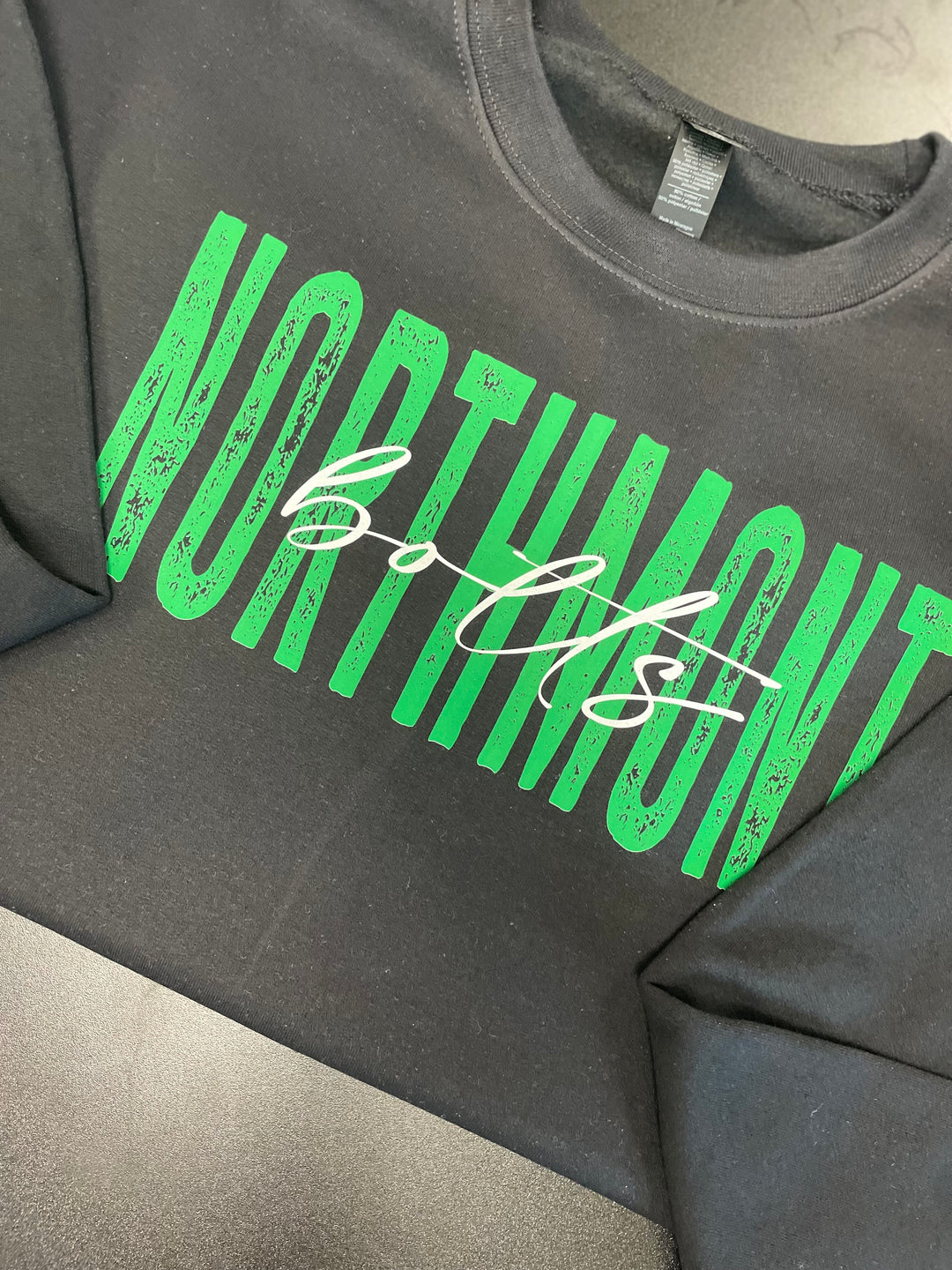 CURSIVE CENTER CUSTOM SWEATSHIRT