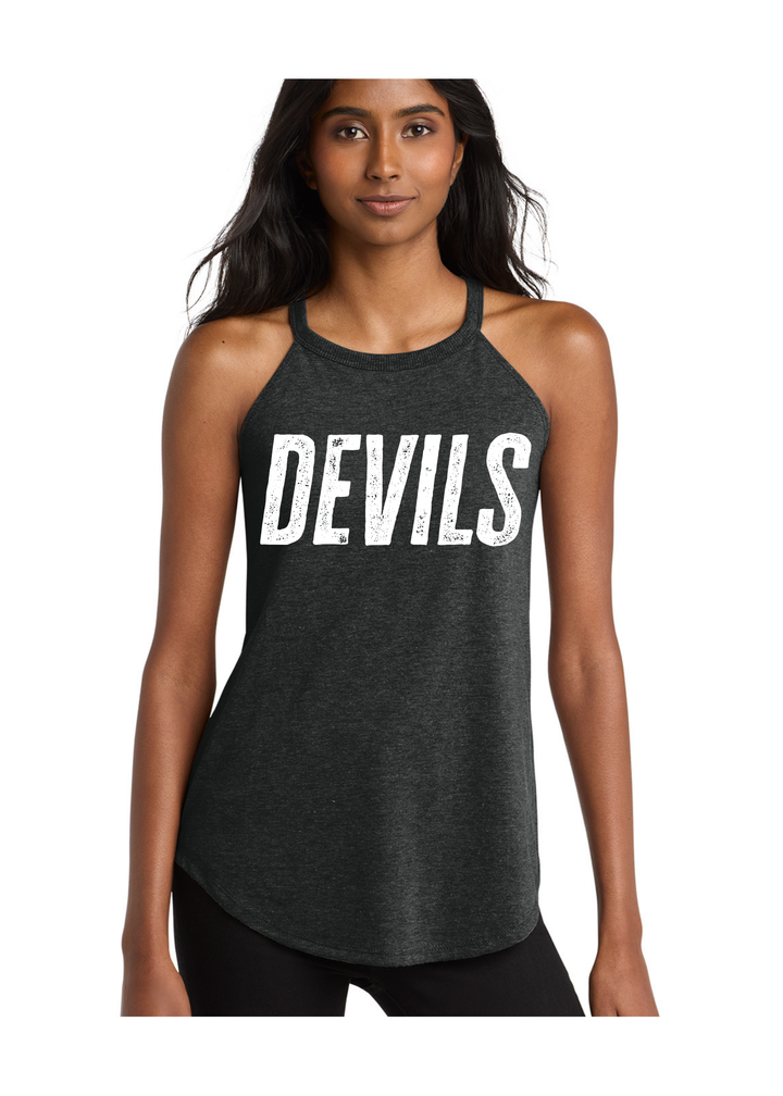 DISTRESSED CUSTOM GRAPHIC ROCKER TANK