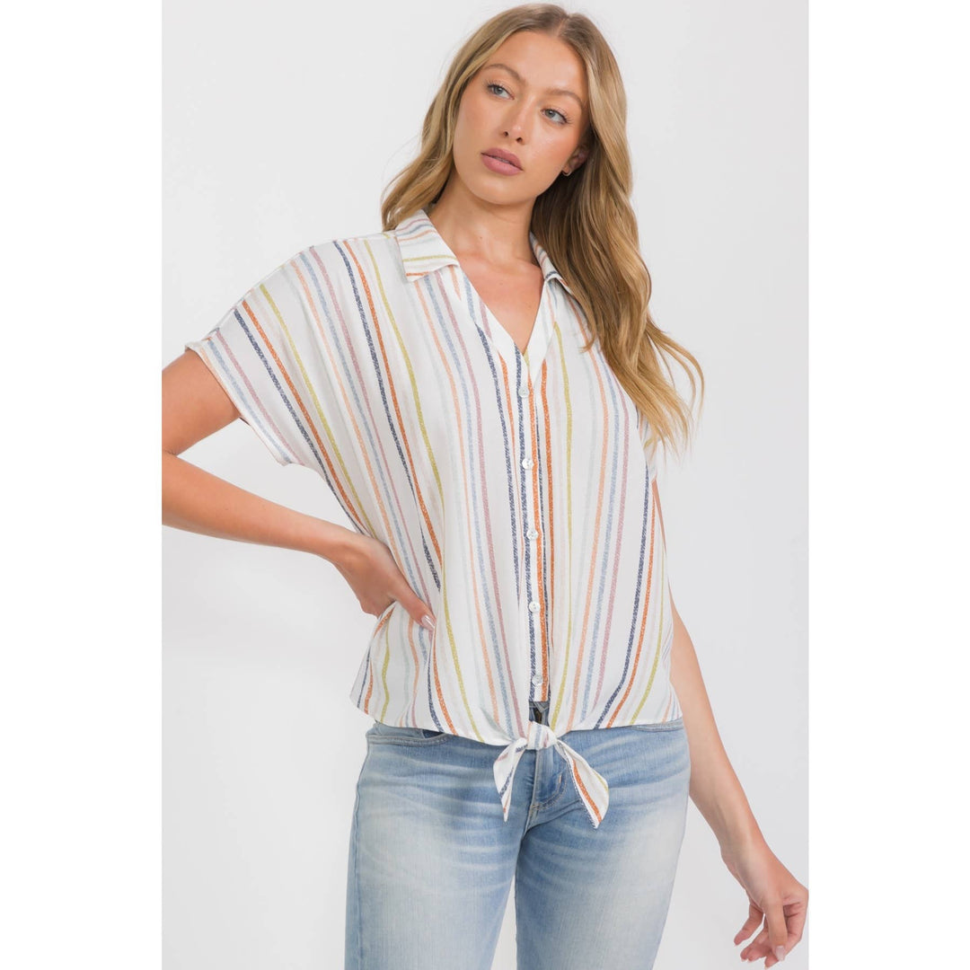 STRIPE MULTI COLOR SHIRT