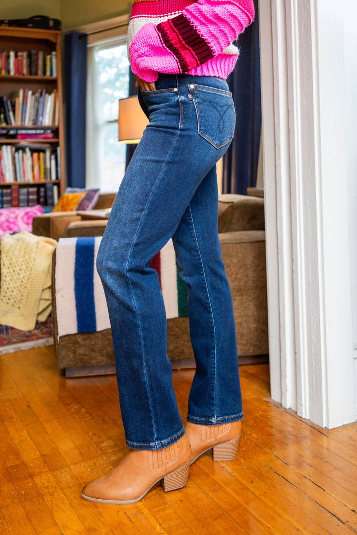Judy Blue - JB82631 Vintage Wash Thermal Straight