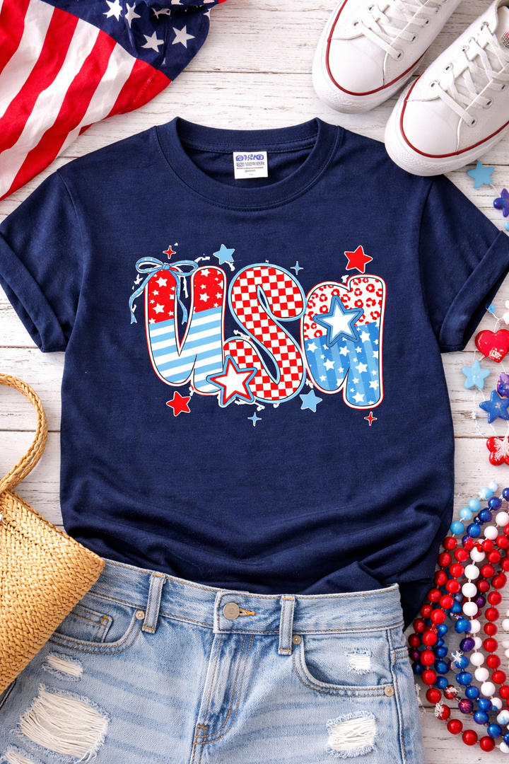 USA Graphic Tee - Made to Order