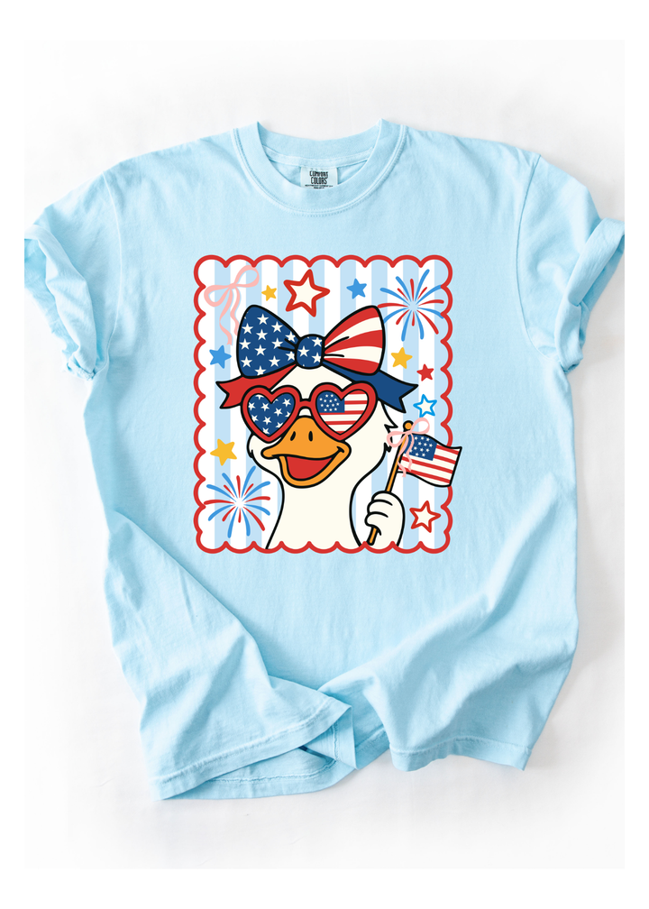 Goose Fourth of July Graphic Tee - Made to Order