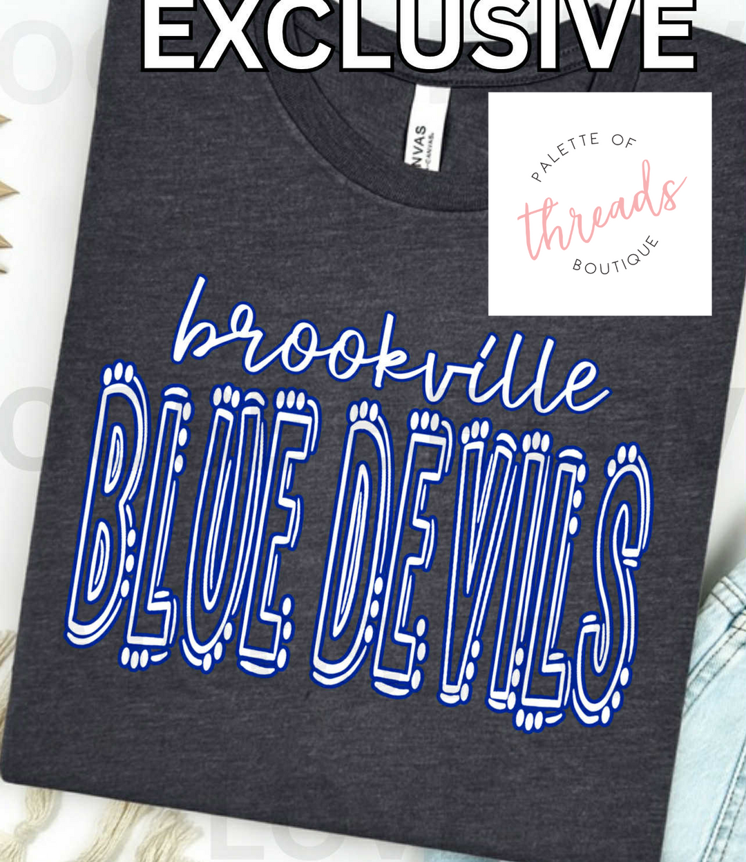 Brookville Dots Graphic Tee