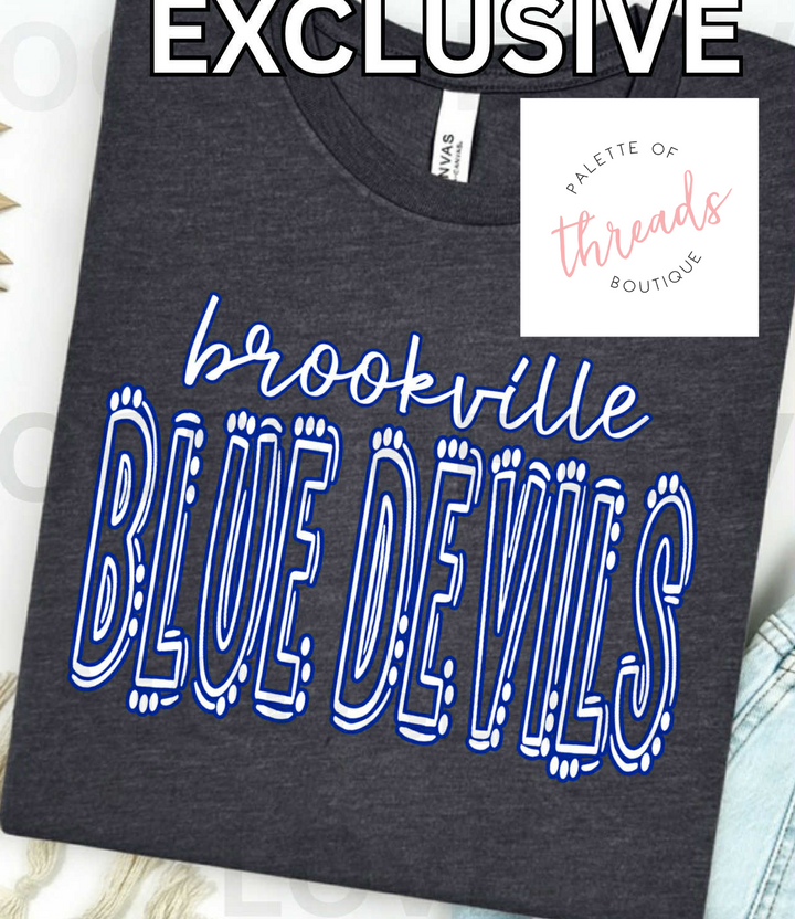 Brookville Dots Graphic Tee