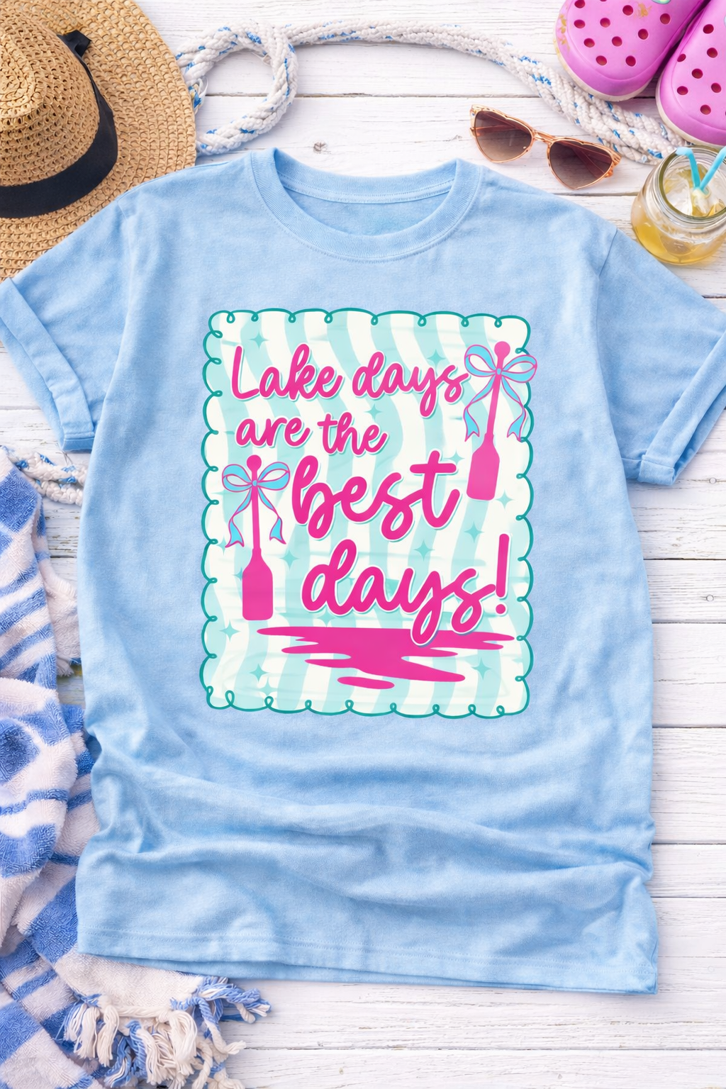 Lake Days Best Days Graphic Tee