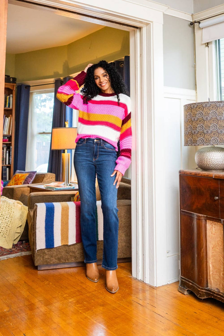 Judy Blue - JB82631 Vintage Wash Thermal Straight