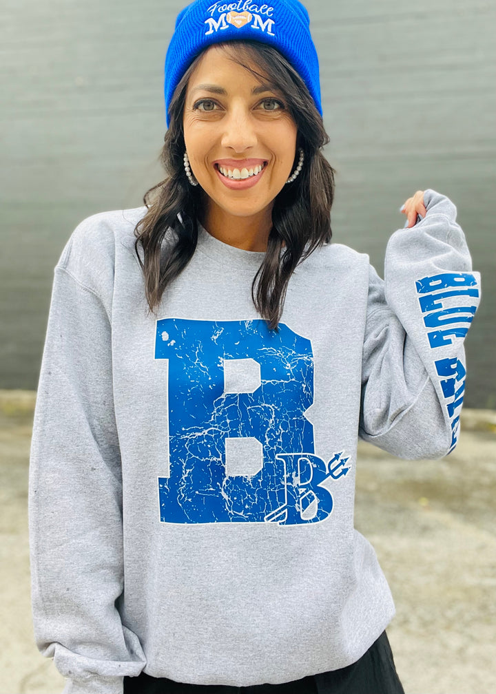 Brookville School Devils Sleeve Pullover