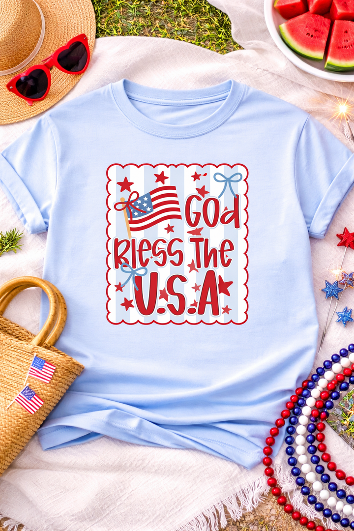 God Bless USA Graphic Tee